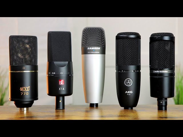 Best BUDGET Microphones For Vocals | Best Microphone Under $100 (2021)