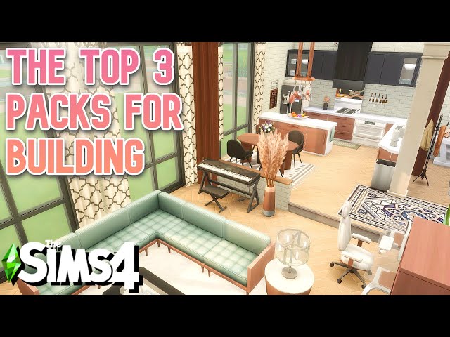 The TOP 3 Sims 4 Packs for Builders: Speed Build ~ How I Play The Sims ~ Season of Selves
