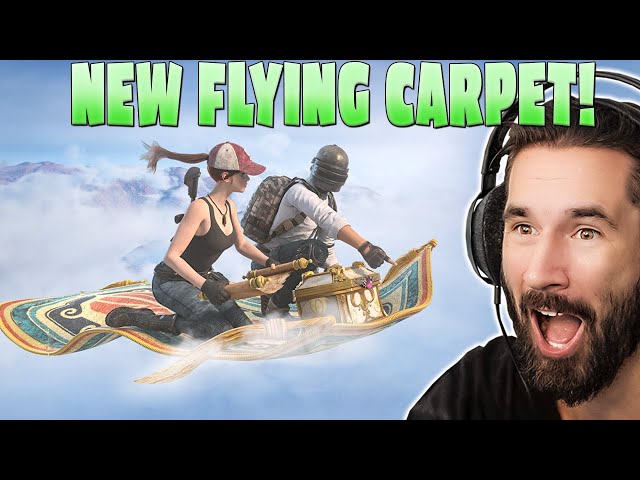 NEW Flying Carpets And Magic Portals Are Insane! Awesome Squad Gameplay 😨 PUBG MOBILE