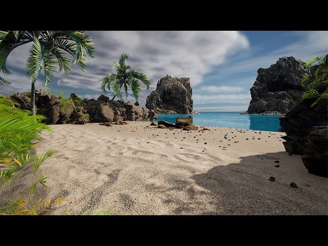 Realistic Tropical Beach in Unreal Engine 5