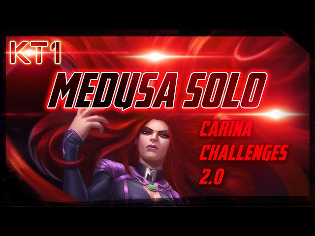 Carina Challenge Medusa Boss Solo With 5* R4 Squirrel Girl!
