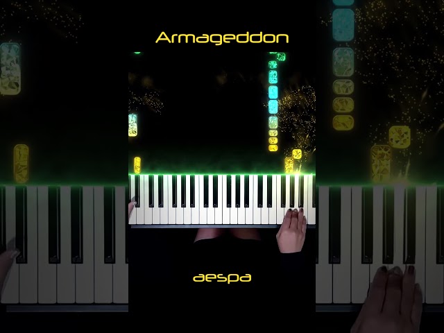 aespa - Armageddon Piano Cover #Armageddon #aespa #PianellaPianoShorts