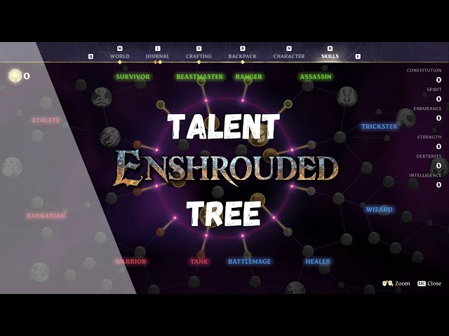Enshrouded Tips | TALENT TREE 1st look