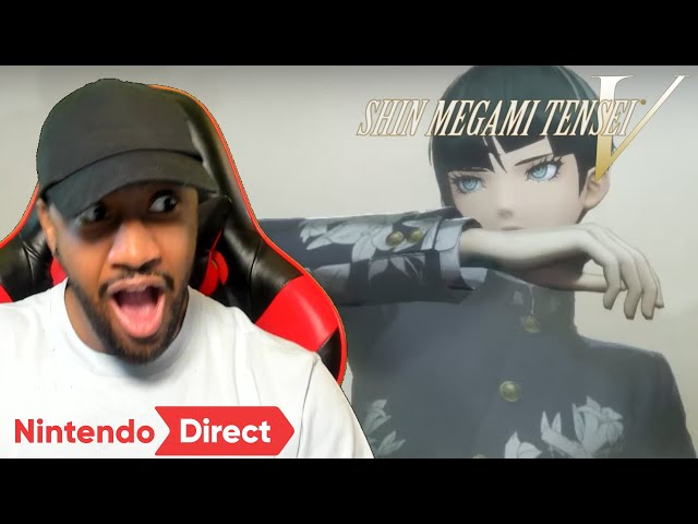 SHIN MEGAMI TENSEI V HYPE! | Nintendo Direct Mini Reaction (2020)