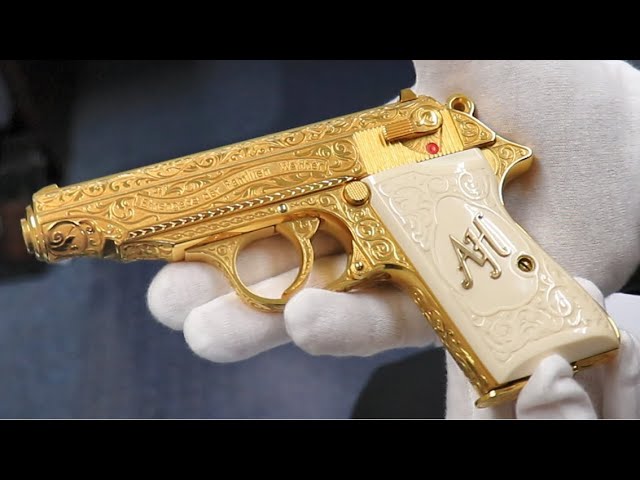 Hitler's 50th Birthday Present | A Gold Engraved Walther PP!!