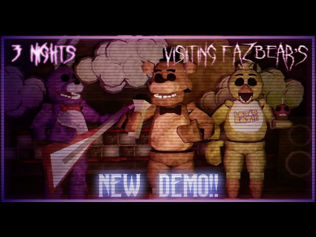 Visiting Fazbear's (Demo) Full Playthrough No Deaths (No Commentary)