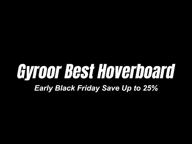 Best Deals from Gyroor on Electric Bikes, Scooters - ULTIMATE Black Friday Sale - Black Friday Deals