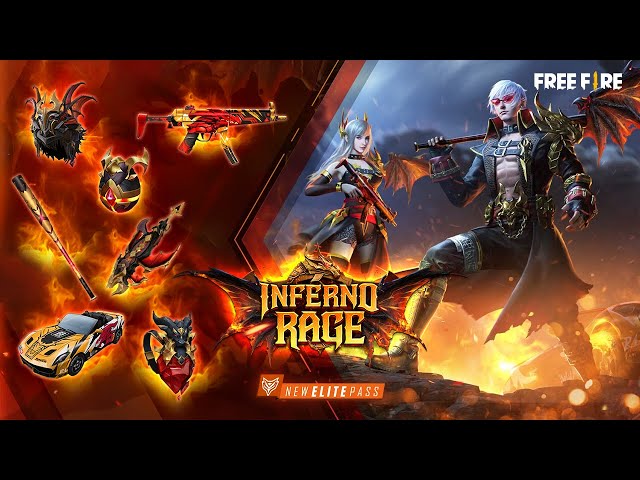 New Elite Pass: Inferno Rage Showcase | Free Fire NA