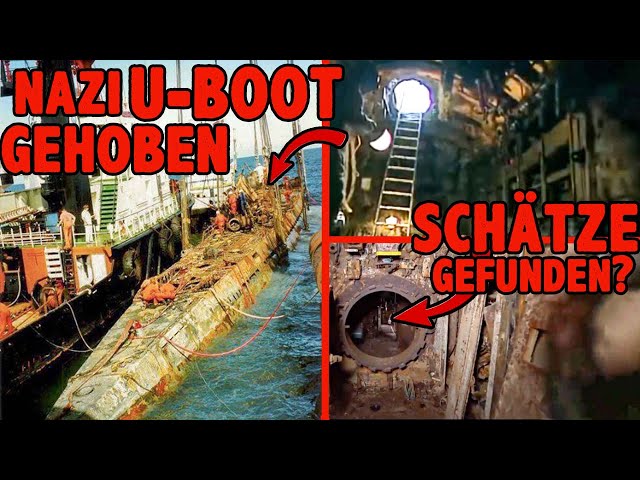 Deutsches Uboot ENTDECKT und GEHOBEN Gold und Schätze an Bord Geheimnis Uboot KlappspatenTV