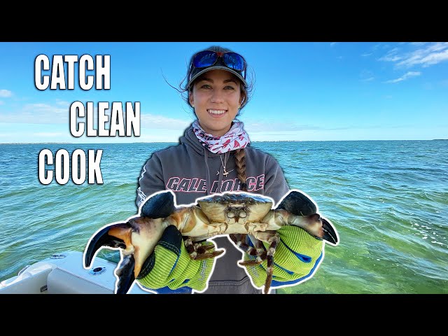 *NEW YEAR* CRABBING REDEMPTION! Catch Clean Cook Stone Crab