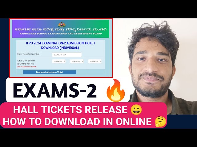 GOOD NEWS 2024 EXAMS-2 HALL TICKETS RELEASE 😃 HOW TO DOWNLOAD IT ONLINE | APRIL 29 TO MAY 16 EXAMS 😀