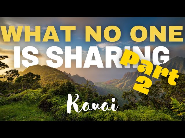 9 MORE things to do in Kauai that no one else is sharing