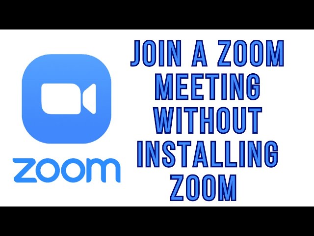 How to Join a Zoom Meeting Without Installing Zoom