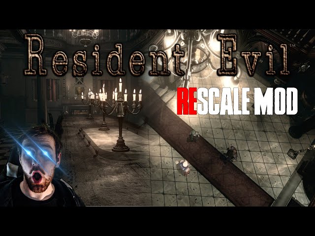 Resident Evil Remake Has Never Looked Better - RESCALE Mod #residentevil