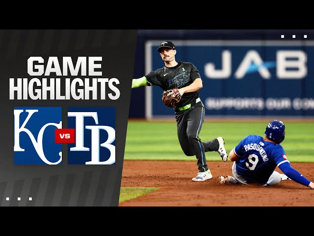 Royals vs. Rays Game Highlights (5/25/24) | MLB Highlights