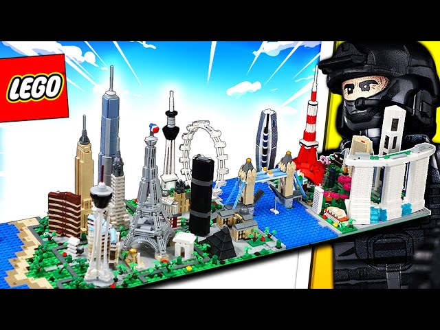 I Built a GIANT LEGO CITY... then i started WORLD WAR 3