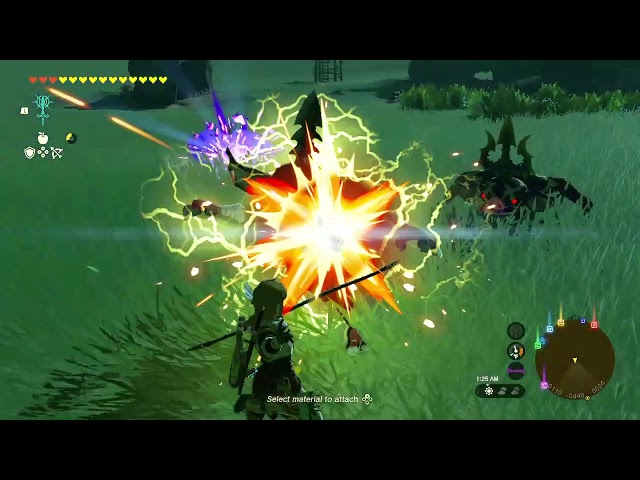 Electrical effects of arrows test