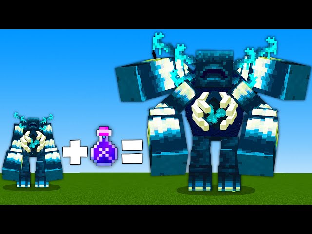 All Bosses and Mobs Transformation in Minecraft! All Mutant Mobs Transformations!