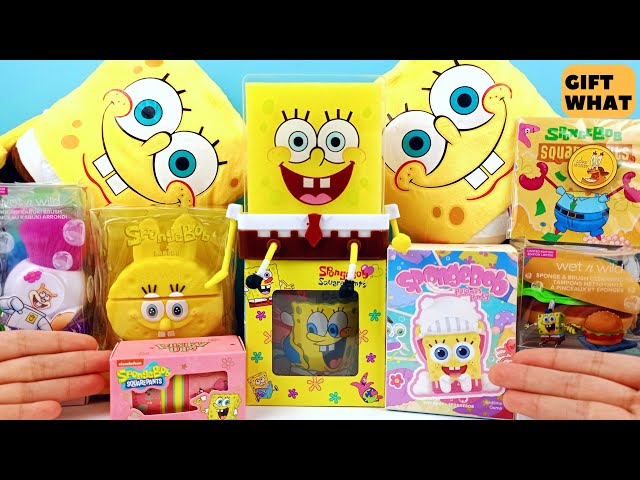 Popular ASMR Spongebob Squarepants Collection Relaxing Unboxing 【 GiftWhat 】