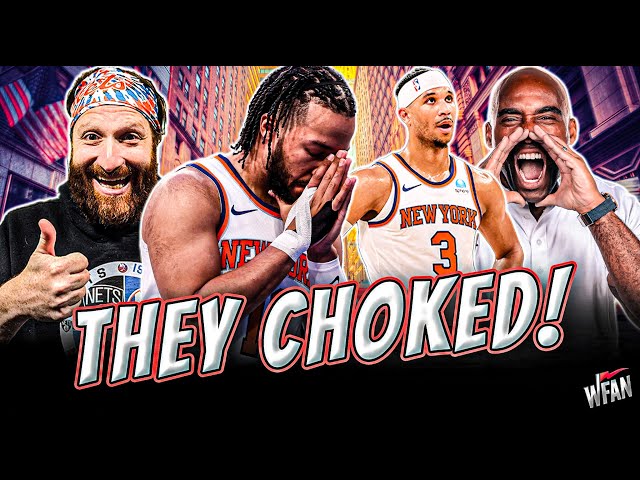 Knicks Fans Celebrate Chokers!