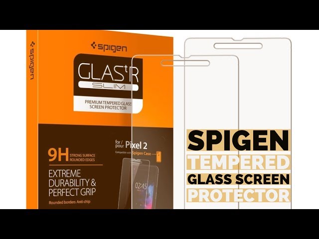 Spigen Screen Protector ► Google Pixel 2 Tempered Glass ◄ 2 Pack Amazon Prime