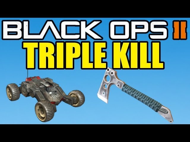 First Black ops 2 Cross map combat axe Triple RC-XD