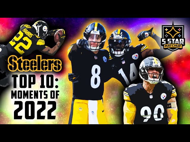 Steelers Top 10 Best Moments of 2022: Kenny Pickett, T.J. Watt, George Pickens & More!