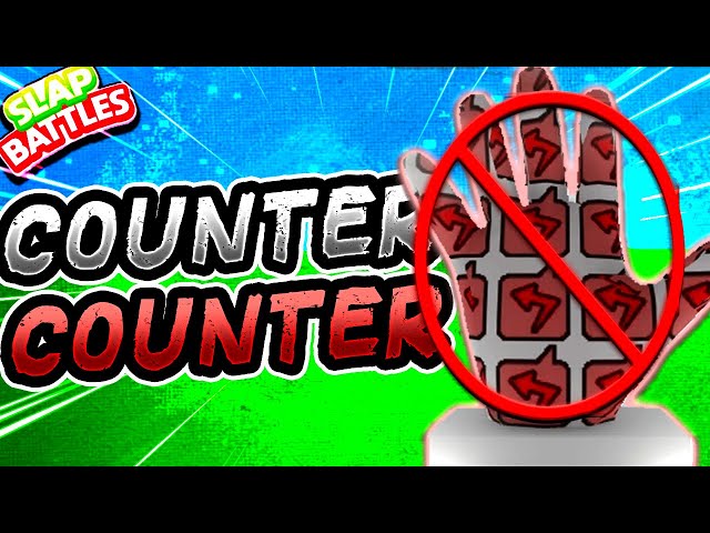 How to COUNTER the COUNTER Glove ⚖ in Slap Battles - Roblox