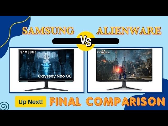Samsung Neo G8 Mini LED (2023) Vs Alienware 3225QF QD-OLED Final Comparison