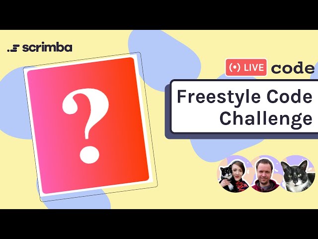 Live-code with Us: Freestyle project with HTML, CSS & JavaScript