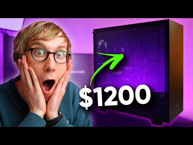 Building the BEST $1200 Streaming/Gaming PC!