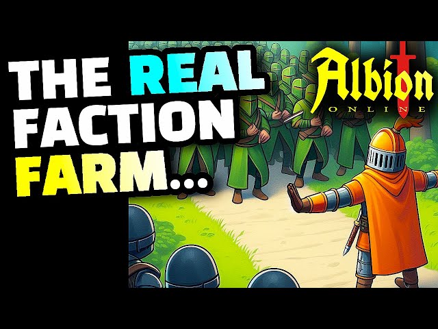 Albion Online BETTER Way To Farm Faction Points