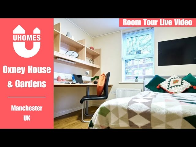 The Cheap Student Accommodation In Manchester - Oxney House & Gardens [Room Tour]