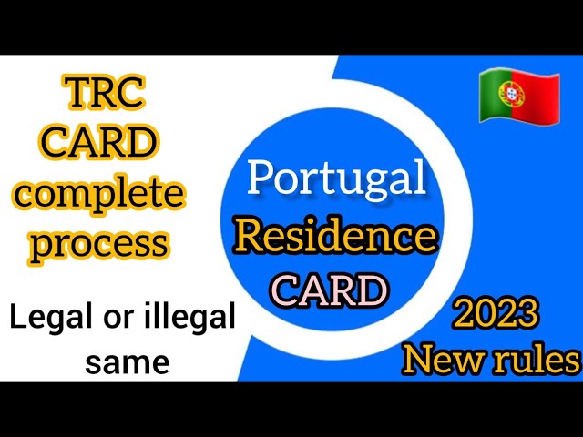 How to get Residence card in Portugal 2023 | Complete process & and which documents you need