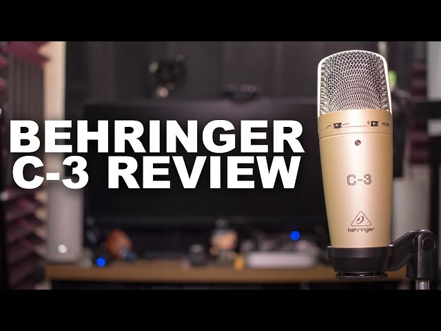 Behringer C-3 Mic Review / Test