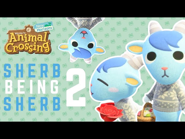 Sherb being Sherb 2 - Animal Crossing New Horizons