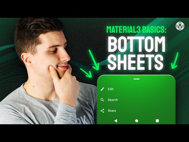 Full Guide to Bottom Sheets - UX With Material3