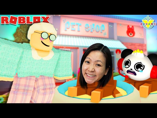 Ryan's MOMMY is a PET in Roblox PET STORY