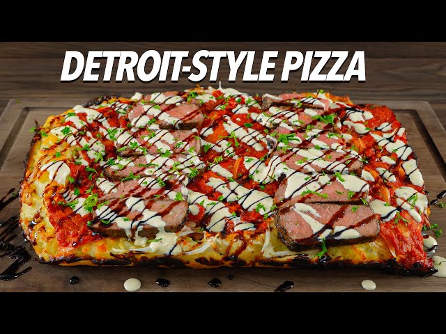 Finally, I master Detroit Pizza! It's easy, cheaper & better than delivery.