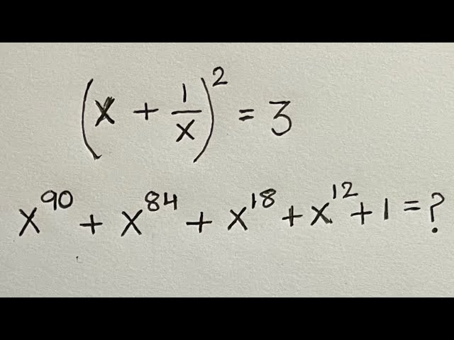 Math olympiad Question | As easy as a pie!