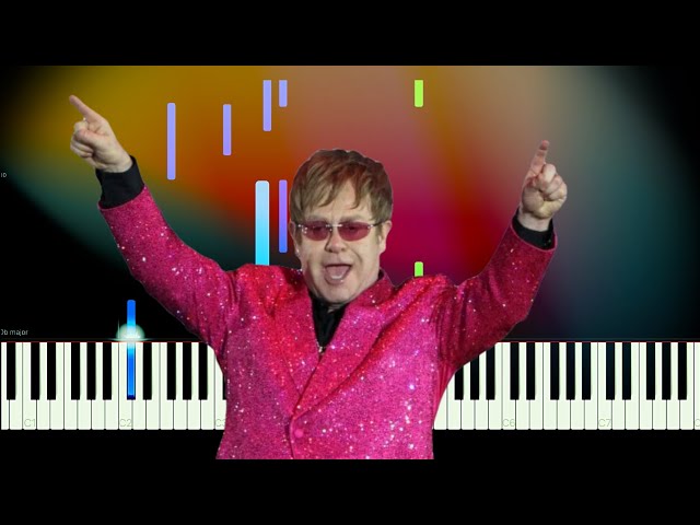 Elton John - Sacrifice Piano Tutorial