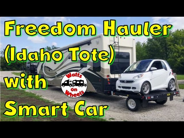 Freedom Hauler / Idaho Tote with Smart Car - So Cool!