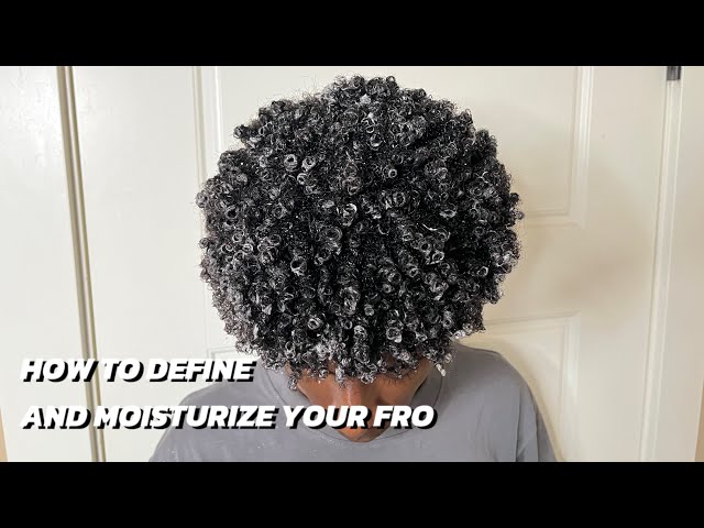 How To Get a Curly Afro In 5 Minutes - Black Men & Women