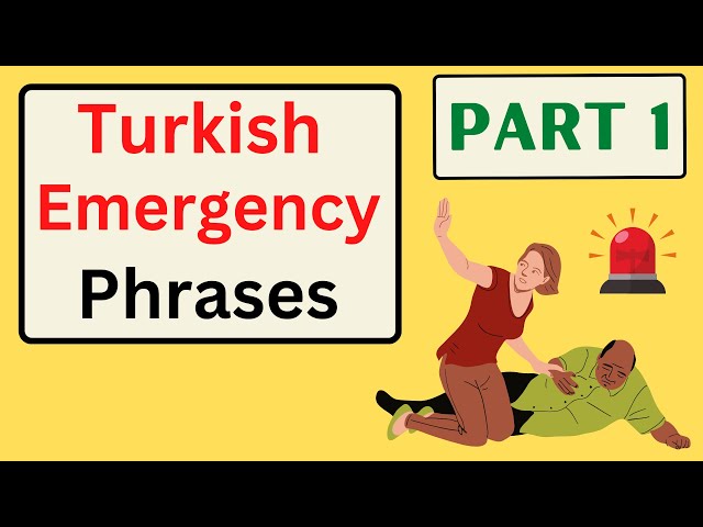 Learn Turkish - Receiving Care (Part 1)