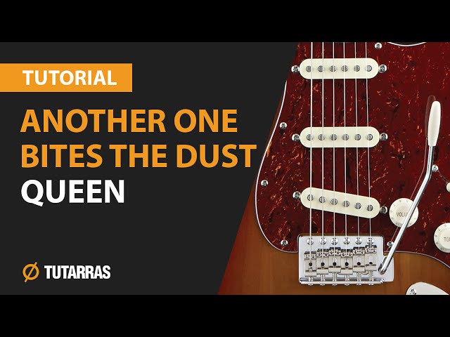 ANOTHER ONE BITES THE DUST - QUEEN How to play - Electric GUITAR LESSON