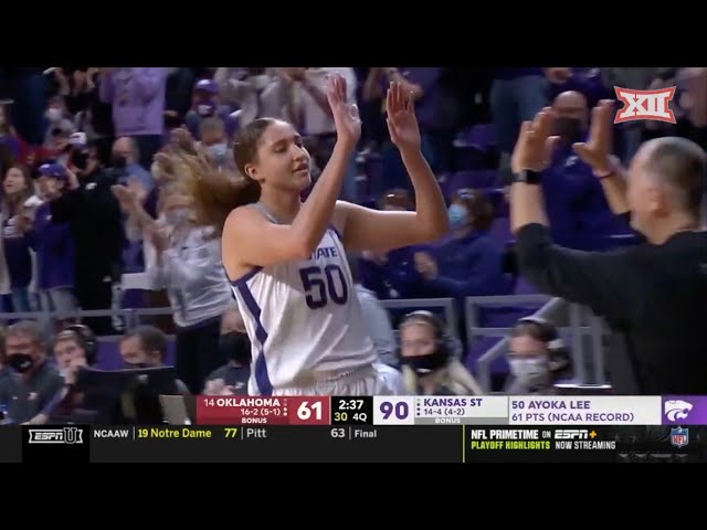 No. 14 Oklahoma vs Kansas State Women's Basketball Highlights