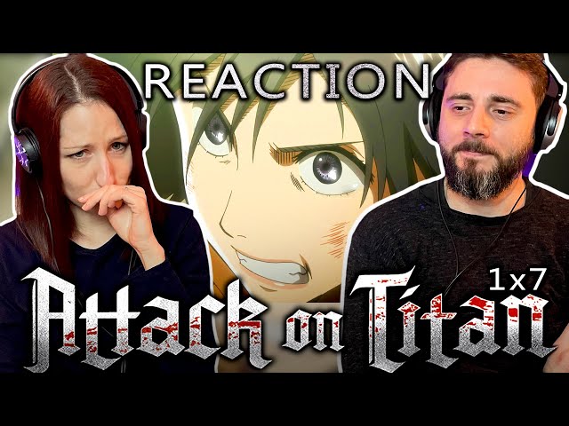 CAN'T STOP CRYING! 💔 | Her First Reaction to Attack on Titan | S1 E7