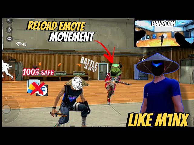 reload emote movement trick | without app | like @M1NX__
