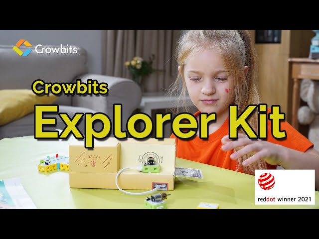 Elecrow Crowbits Explorer Kit - STEM Electronic Lego Blocks #ProjectSpotlight