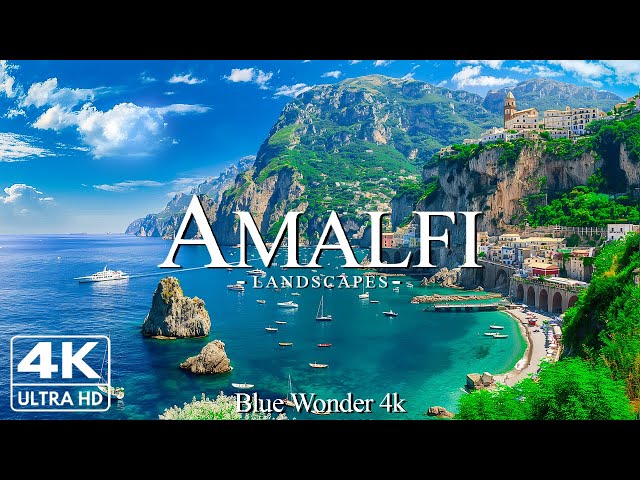 Amalfi UHD - Scenic Relaxation Film With Calming Music - 4K Video Ultra HD